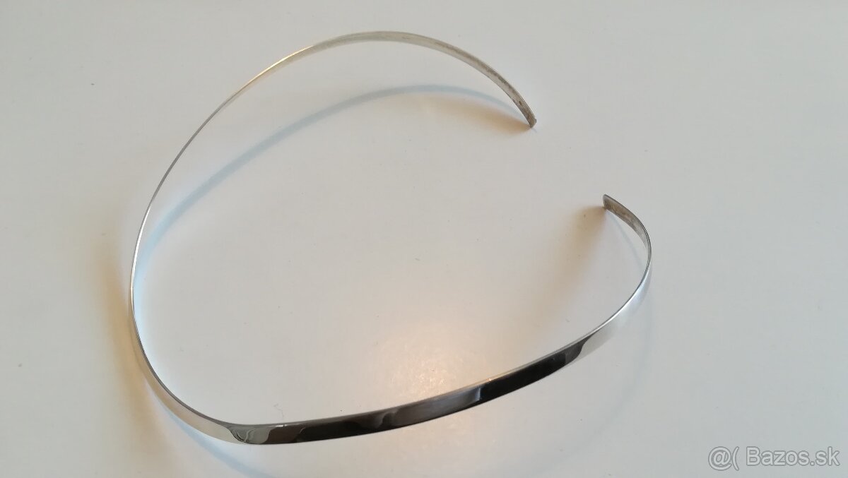 damsky strieborny nahrdelnik - 2