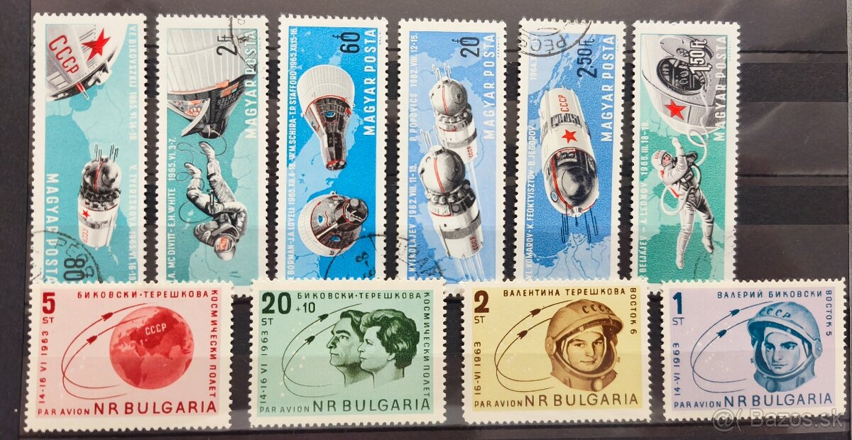 Známky kozmos - 2