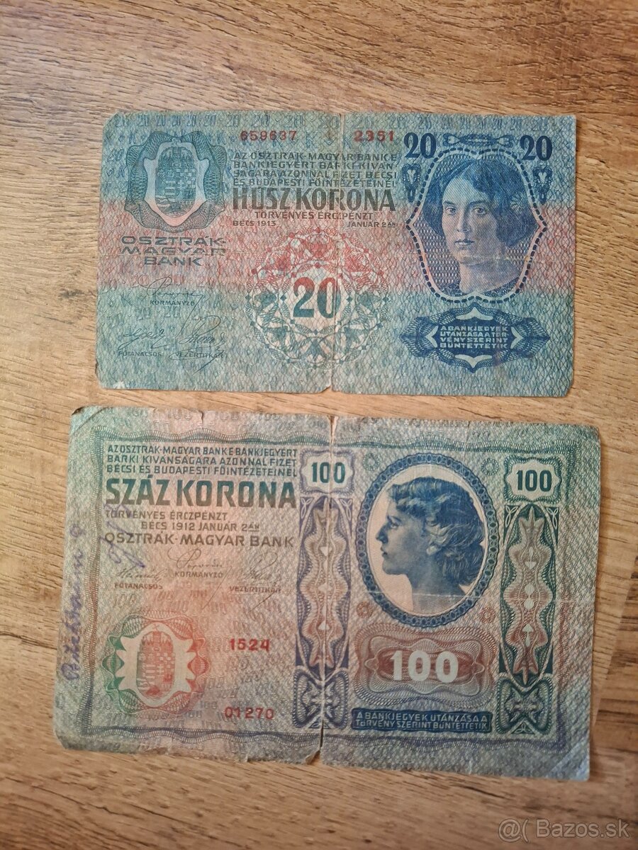 Hundert kronen 1912r - 2