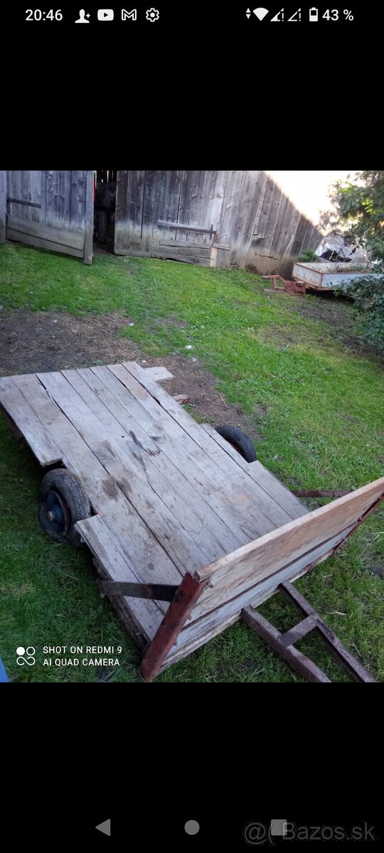 Predám dvojkolesovú vlečku - 2