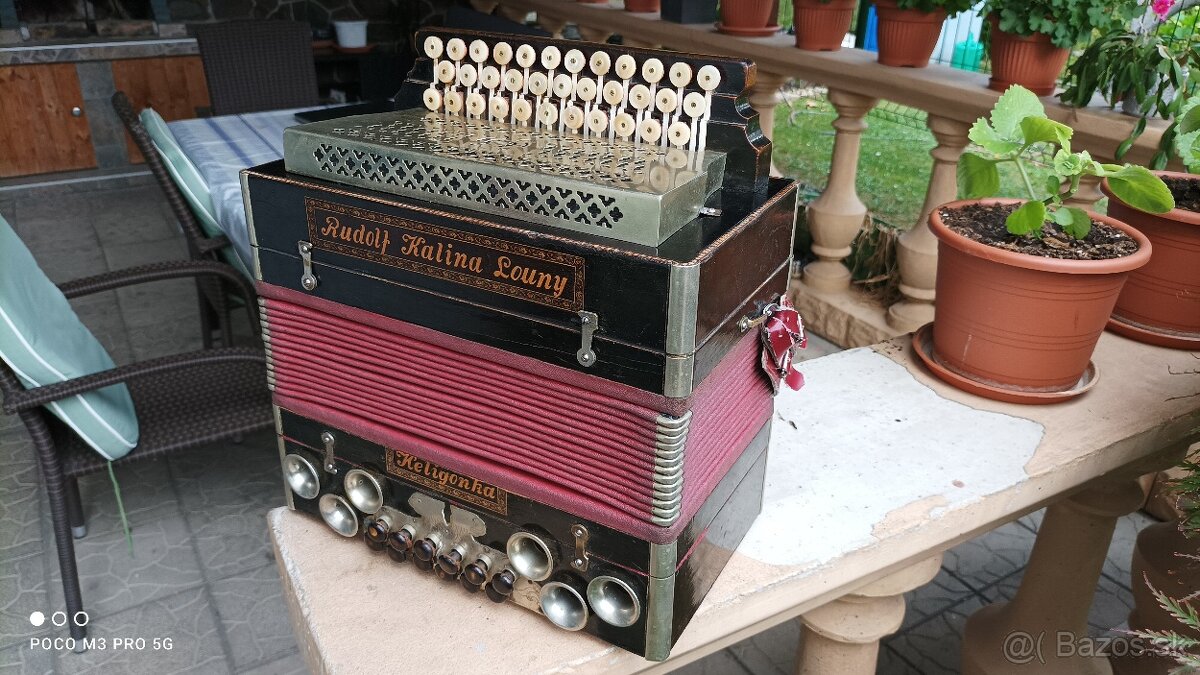 Harmonika-Heligonka.Rudolf Kalina ,C-F-B. - 2