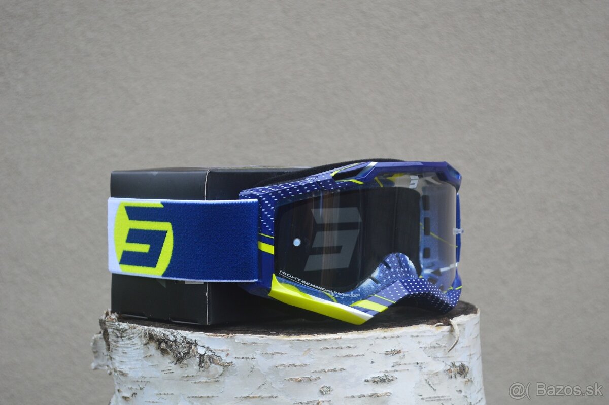 SHOT okuliare brile modré žlté - 2