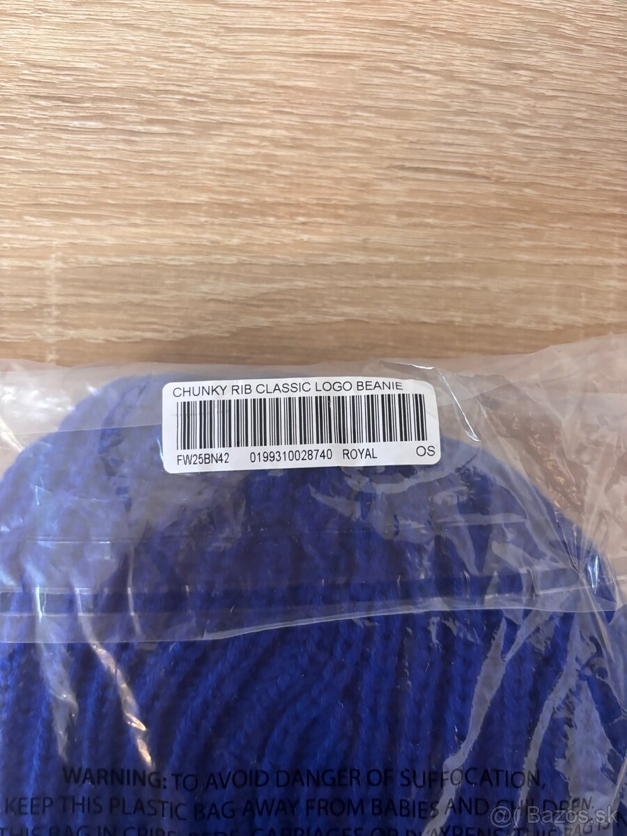 Supreme Royal Blue Chunky Beanie - 2