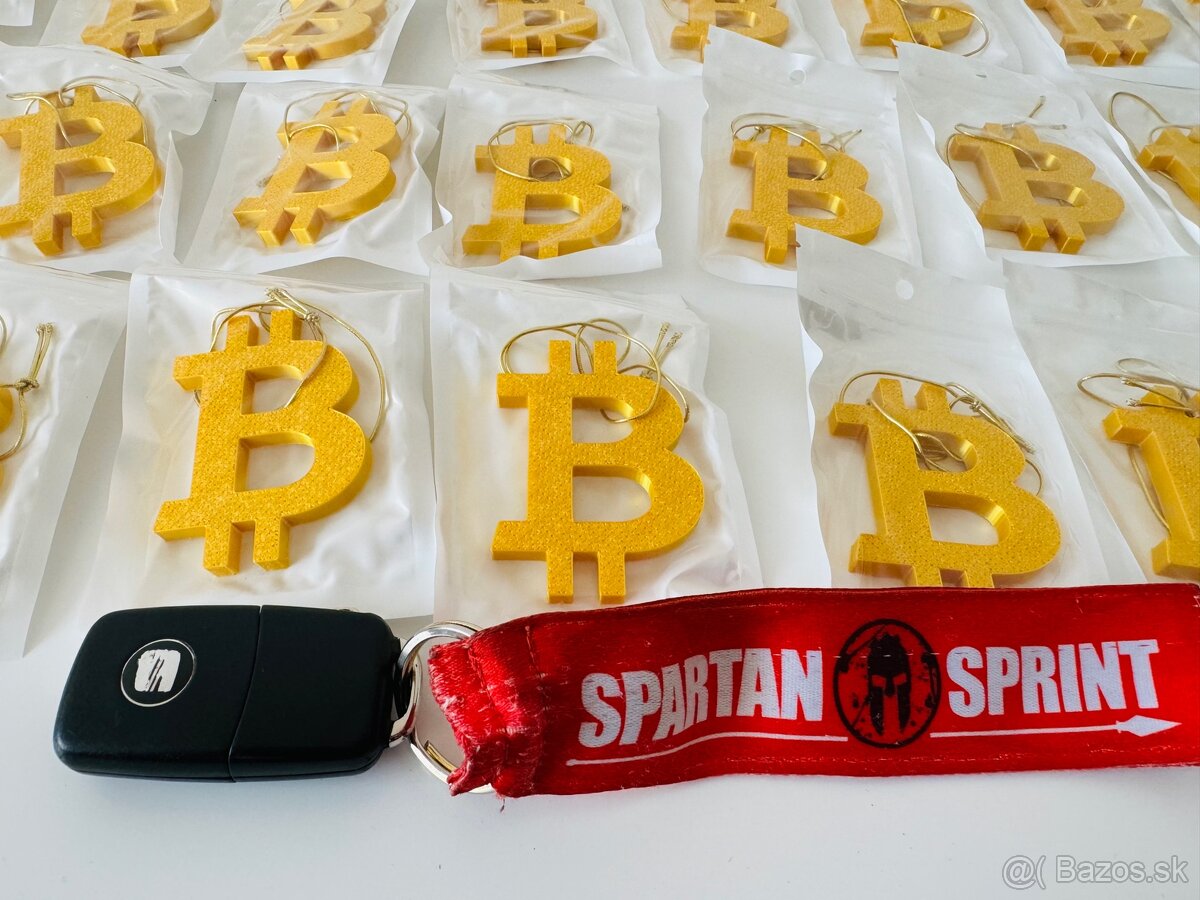 Voňavky do auta v tvare BTC - 2