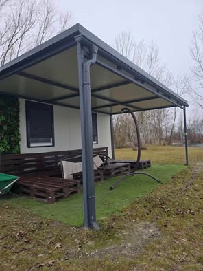 Mobilná unimobunka s terasou - 2