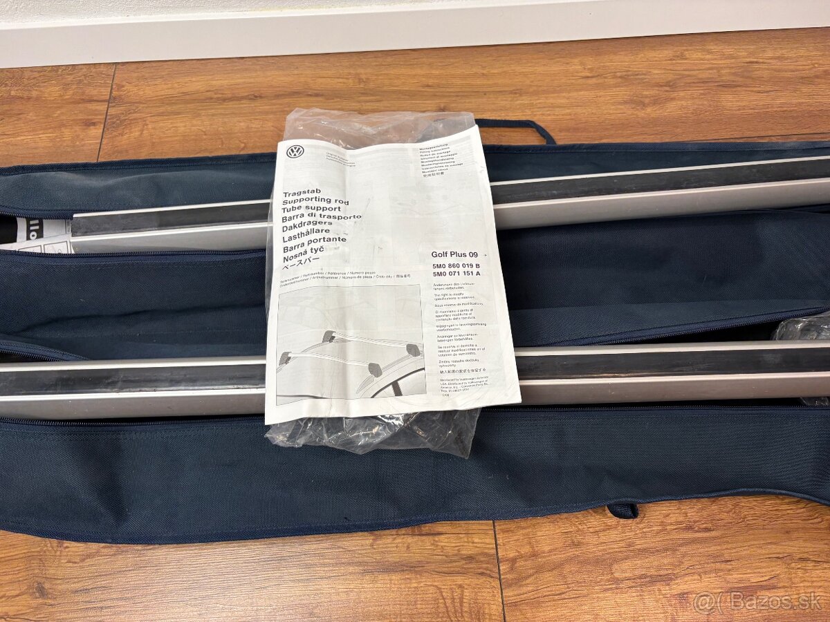 Strešný nosič Volkswagen Golf Plus Facelift – originál - 2