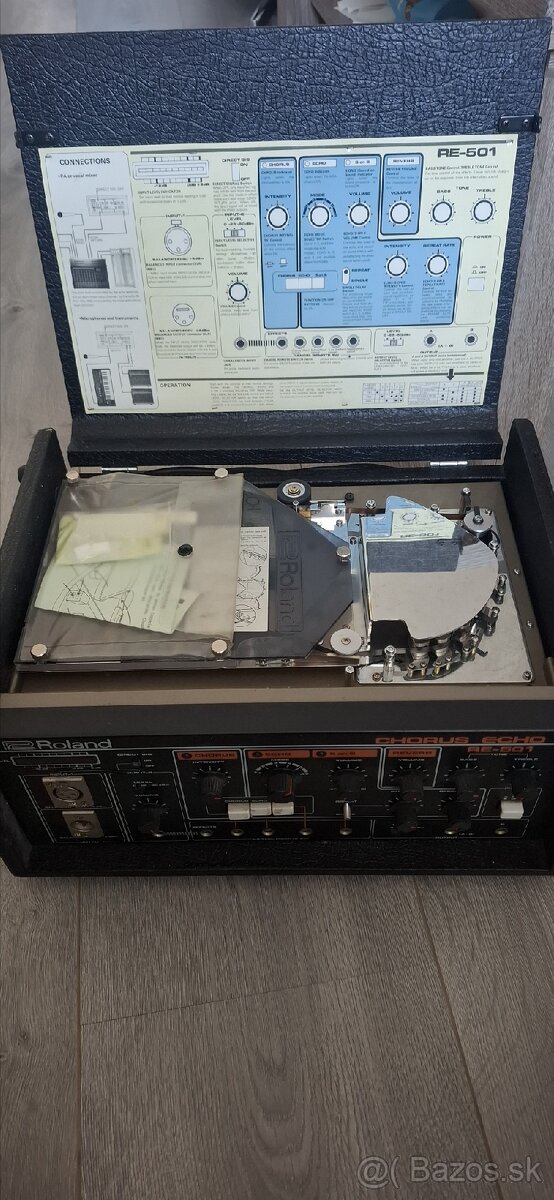 Predám páskový echo chorus Roland RE-501 Space Echo. - 2