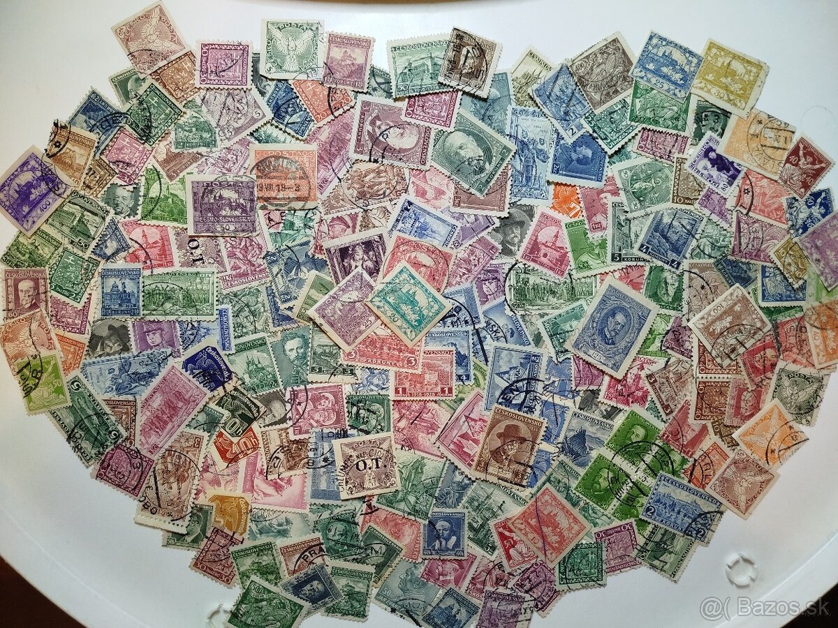 1. ČSR - mix známok - 2