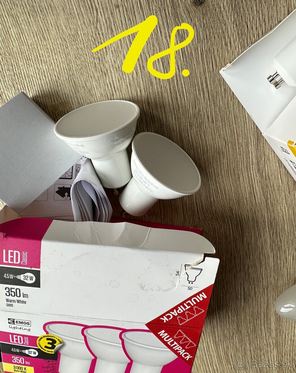 Žiarovky a led-ky NOVÉ - 2