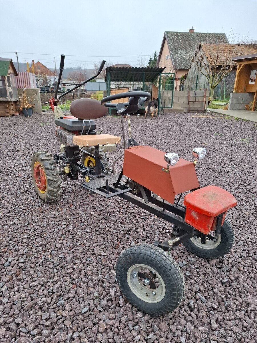 Malotraktor domácej výroby - 2