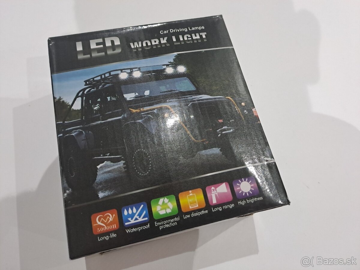 Led pracovne svetlo 144W - ovalne - 2
