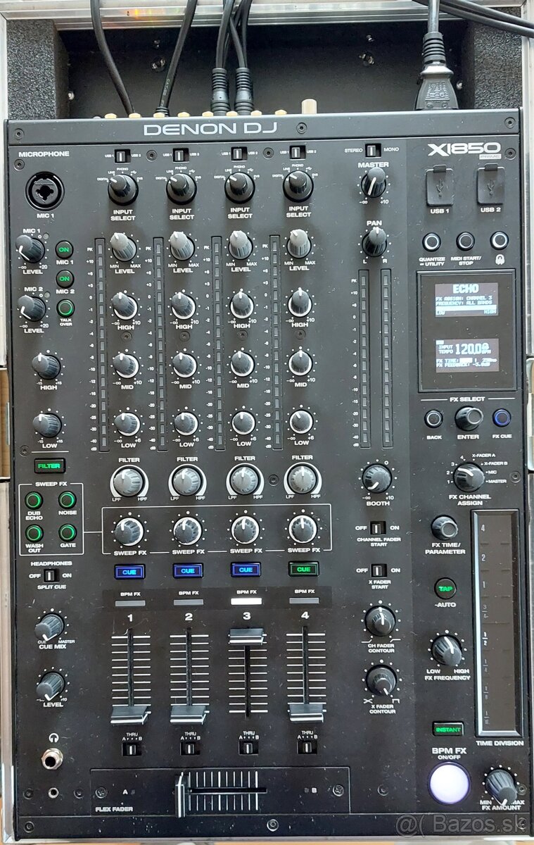 Denon Dj Prime 6000 a mixpult X1850 Prime - 2