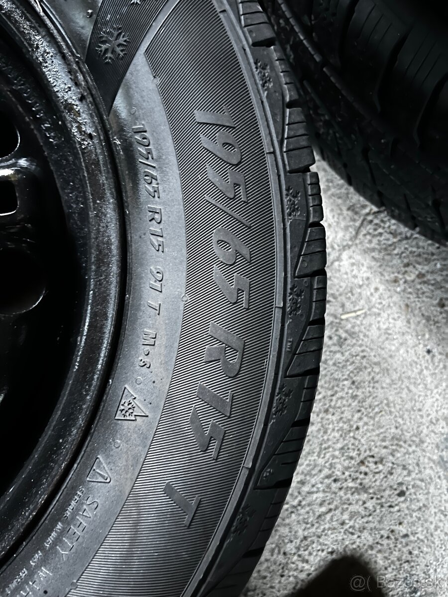 Predám komplet 4ks plechových diskov - 2