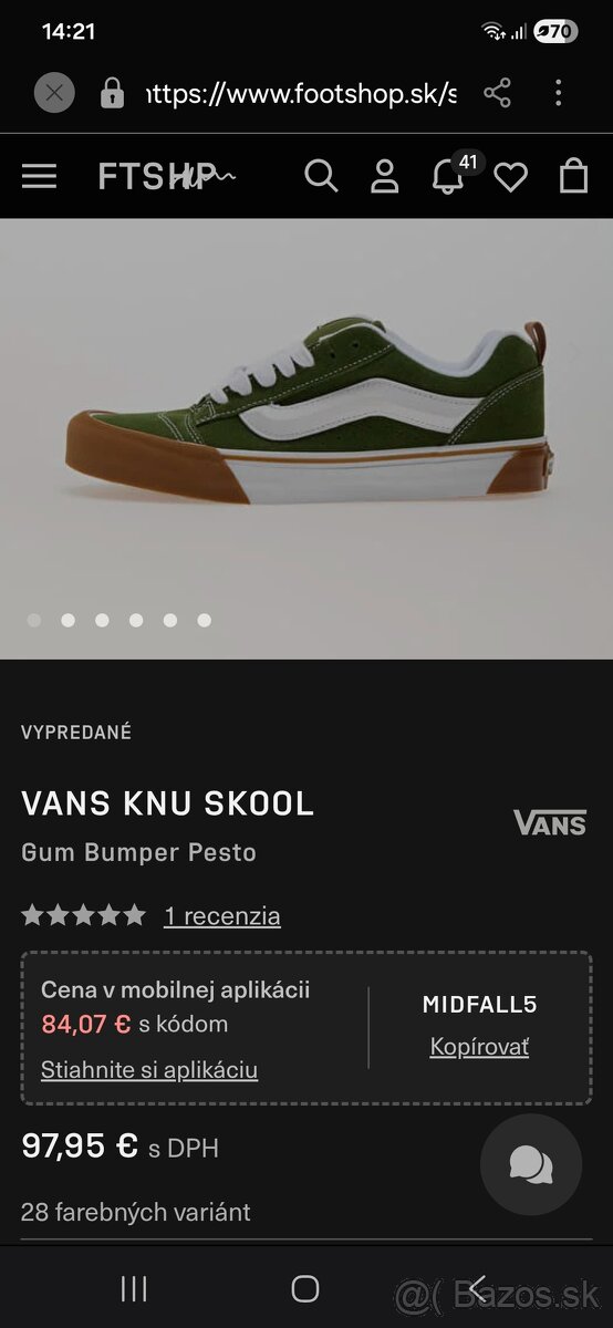 Tenisky botasky Vans Knu Skool VN0009QCCJI1 - 2