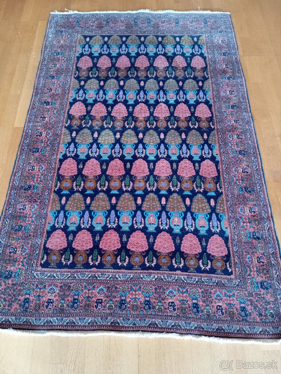 ⭐Investičný perzský hodvábny koberec Keshan 192x120 cm⭐ - 2