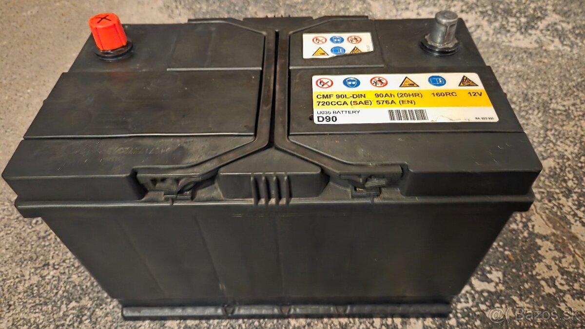 Autobateria z Hyundai Tucson 12V, 90Ah - 2