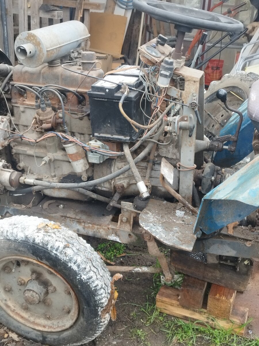 Malotraktor domácej výroby.(Rezervácia do 26.11) - 2