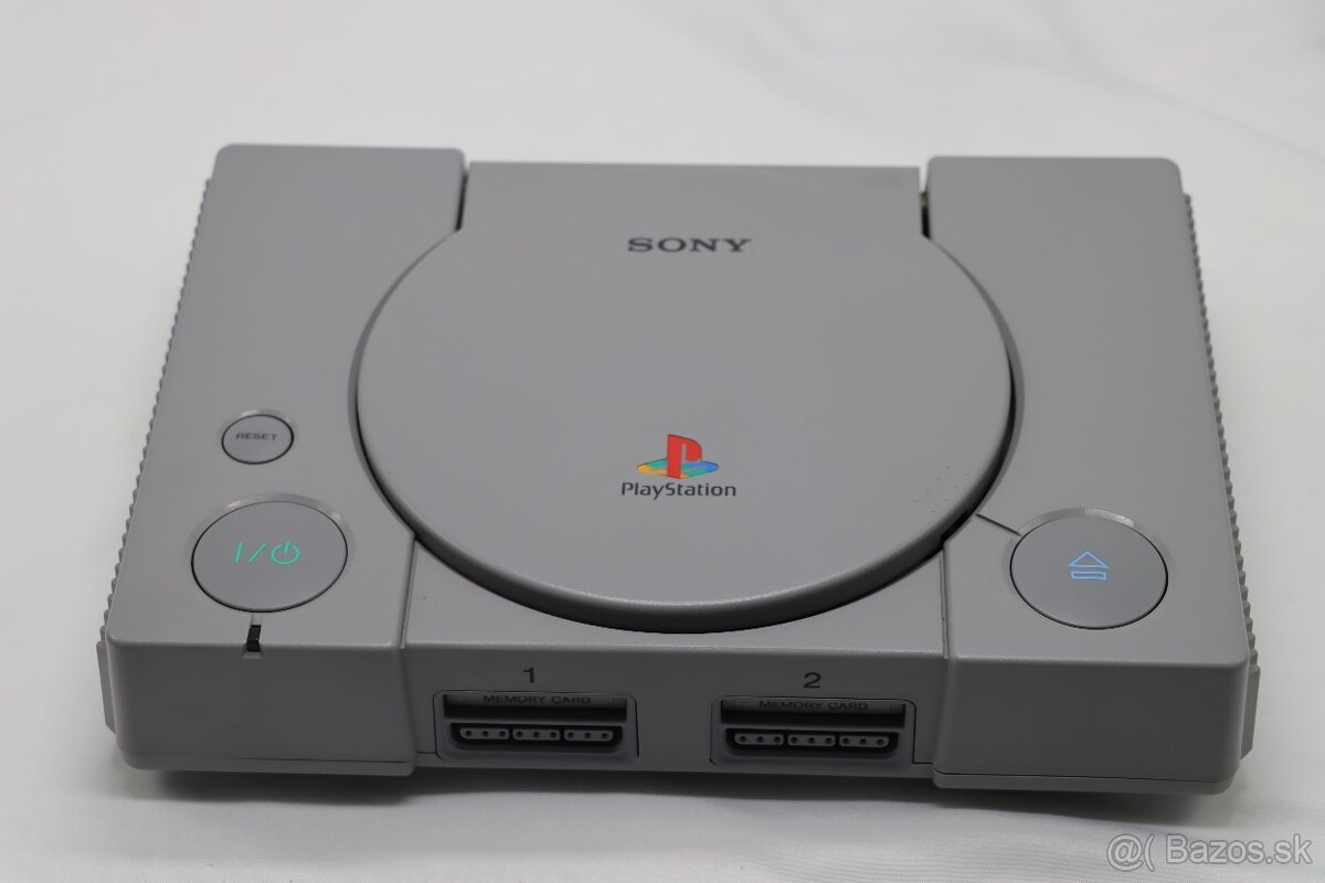 PlayStation 1 FAT SCPH-7502 + Dual Analog + karta + káble - 2