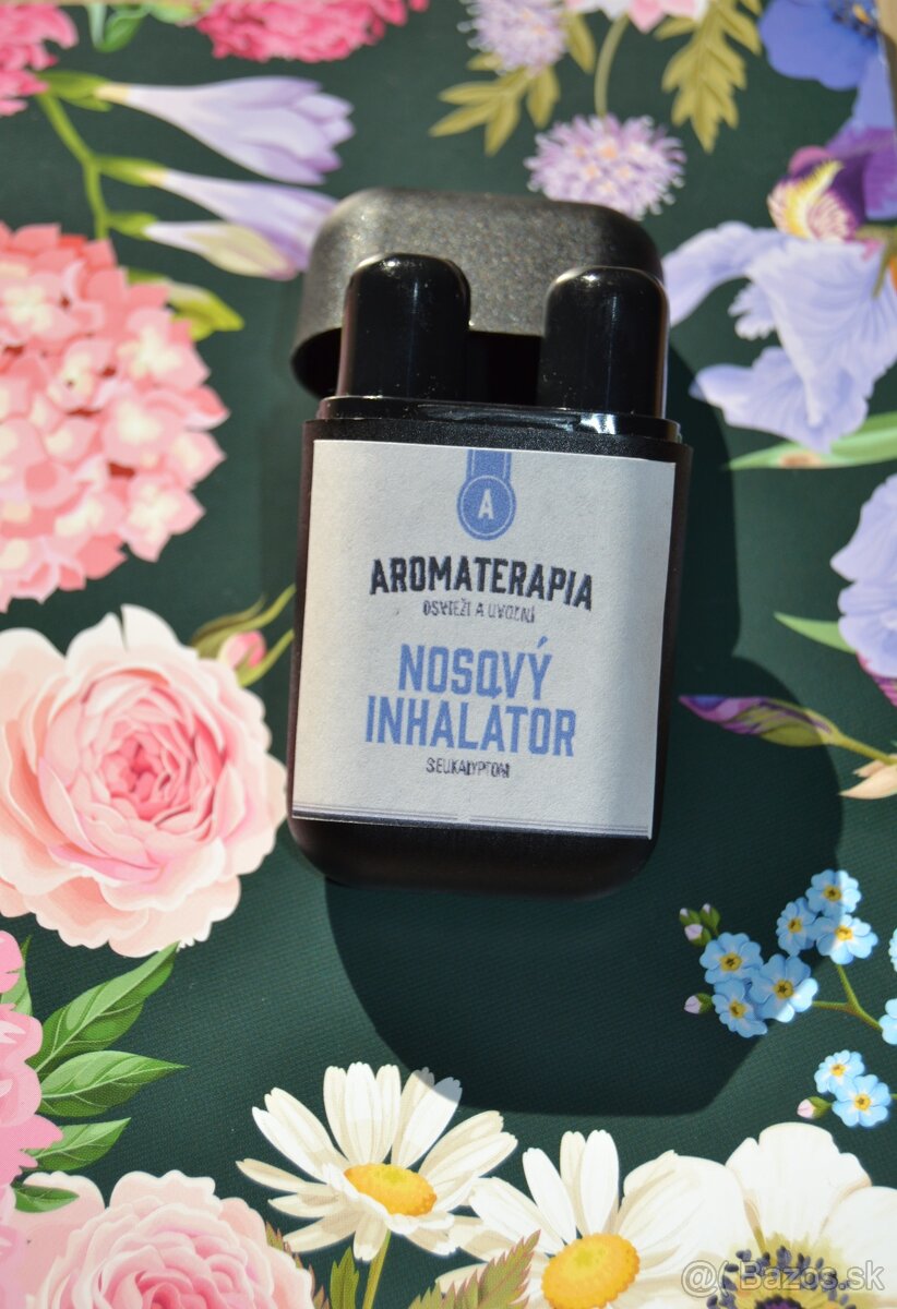 Nosový inhalátor s osviežujúcim eukalyptom a tea tree - 2