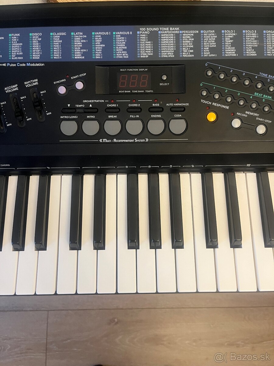 Klávesy casio ct-700 - 2