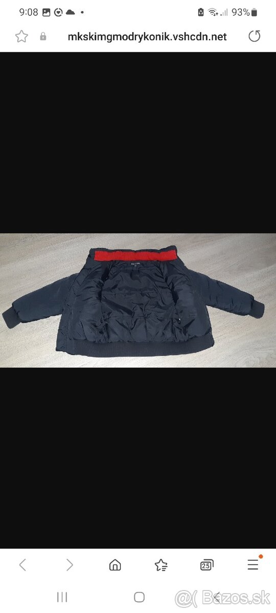 Bunda-bomberka Ferrari vel.92-98 - 2