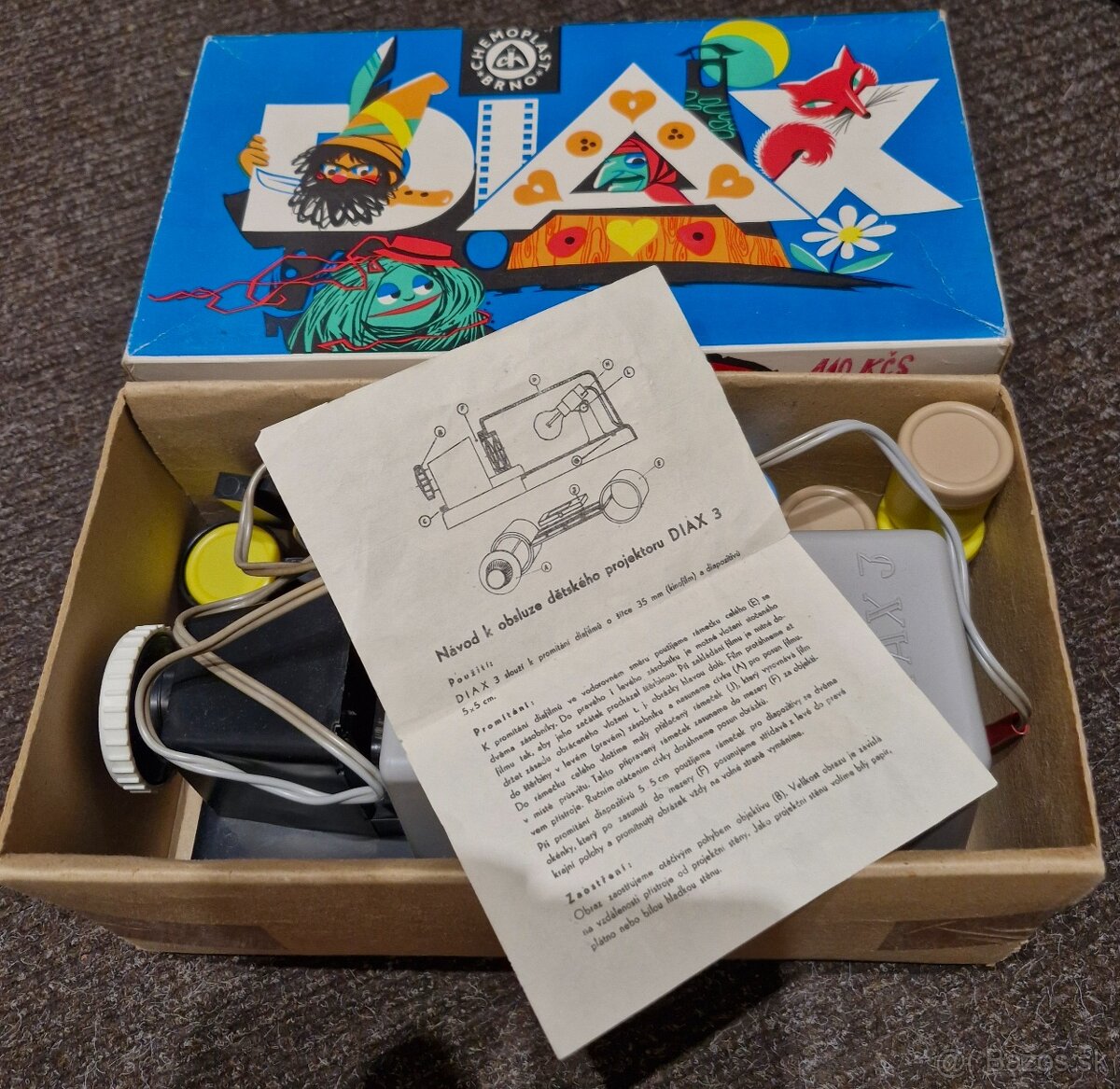 Diaprojektor detský - 2