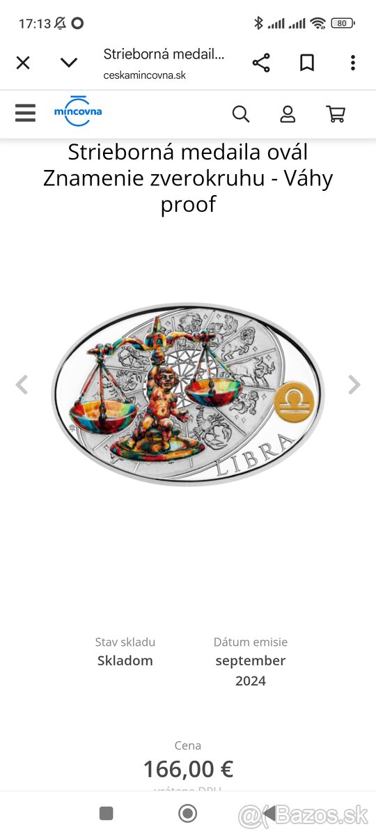 Strieborné mince 1oz - 2