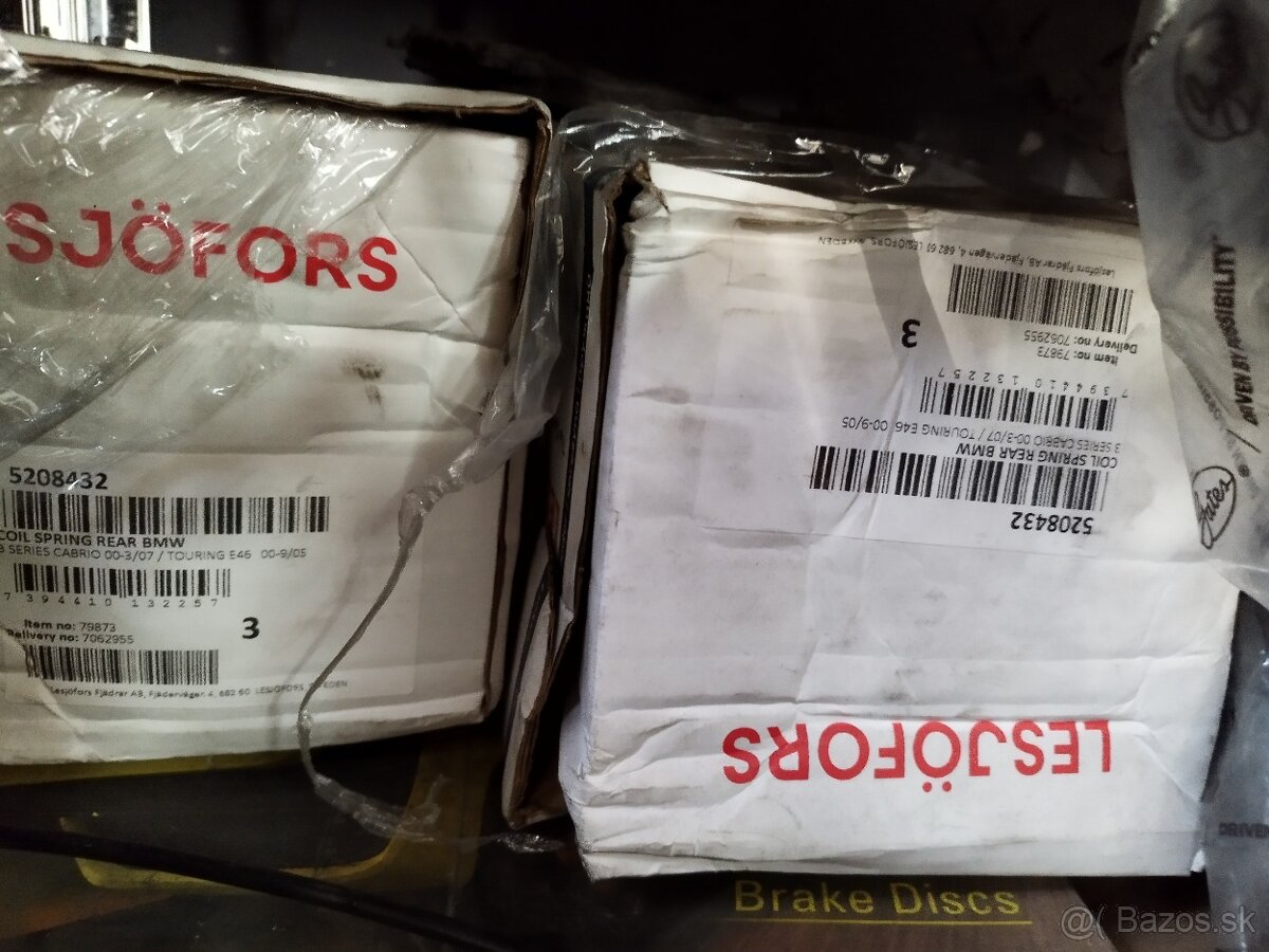 Zadné pružiny E46 - 2