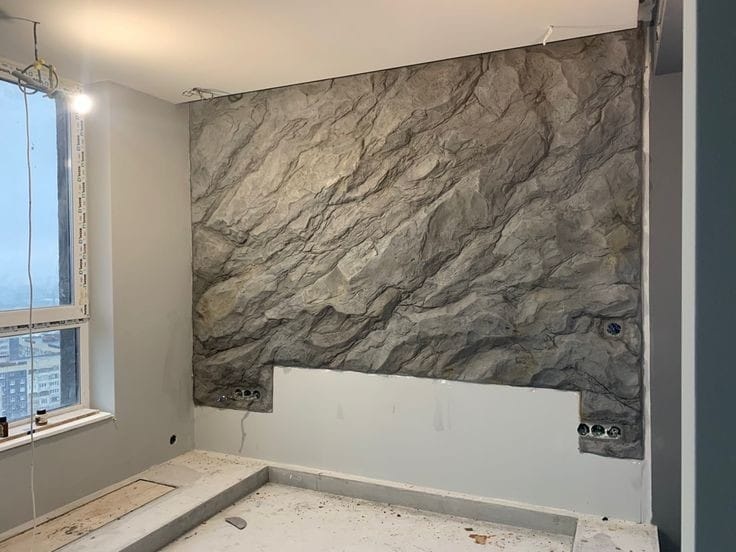 Stena, ktorá zmení celý priestor. - 2