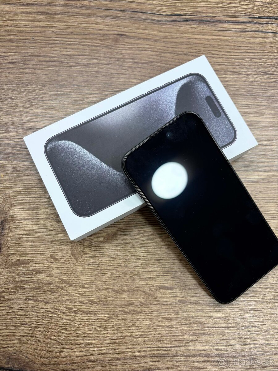 Iphone 15 Pro Black Titanium - 2