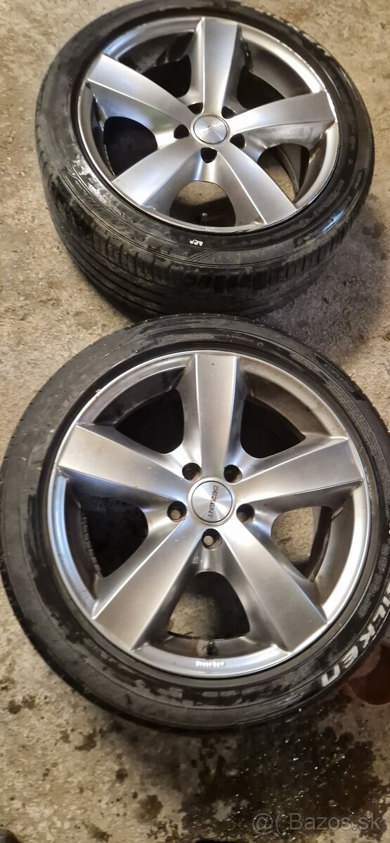 5x108 205/50 r17 letné - 2