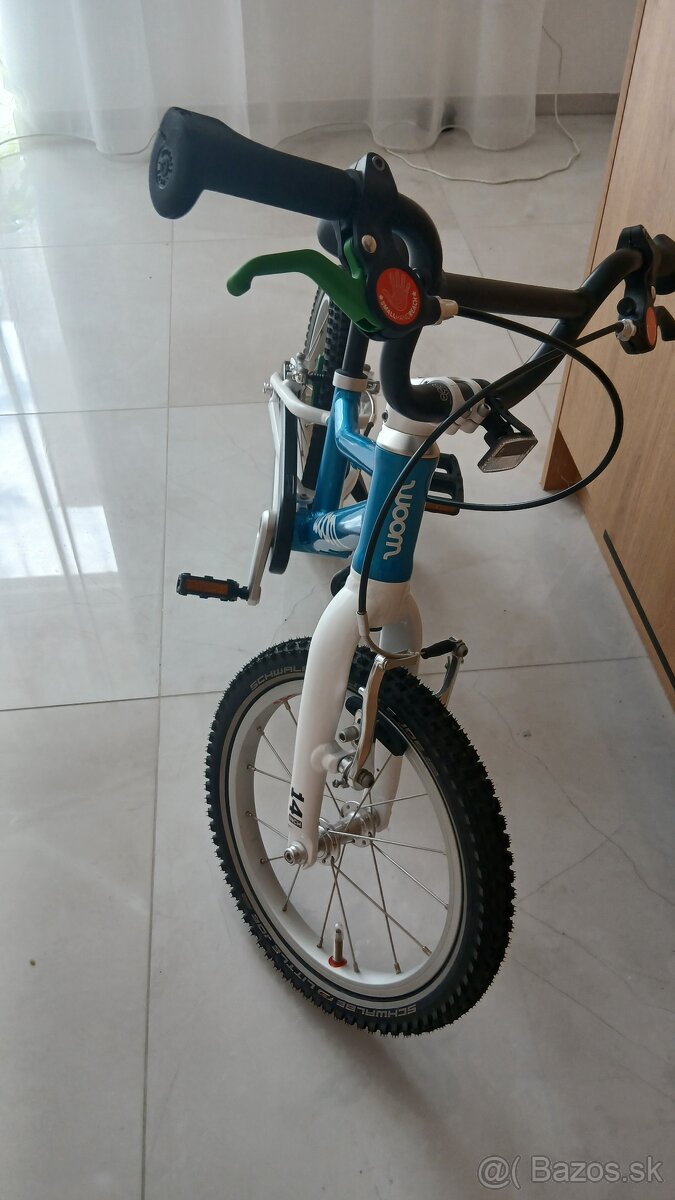 Woom 2 go Metallic blue - 2