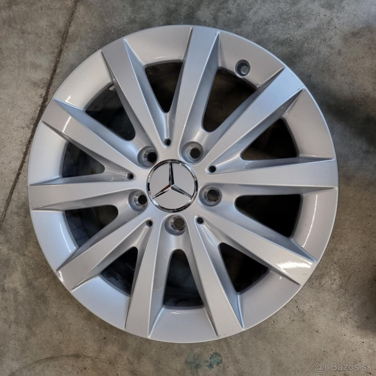 Hliníkové Mercedes disky 5x112 R16 6,5J ET49 - 2