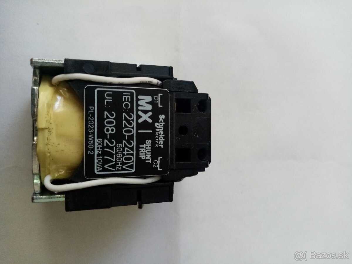 Predám el. súčiastku napäťová spúšť ističa. - 2