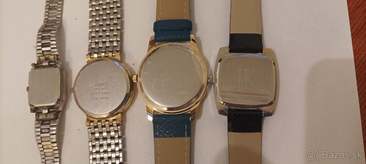 Sada 4 ks Quartz hodiniek - 2