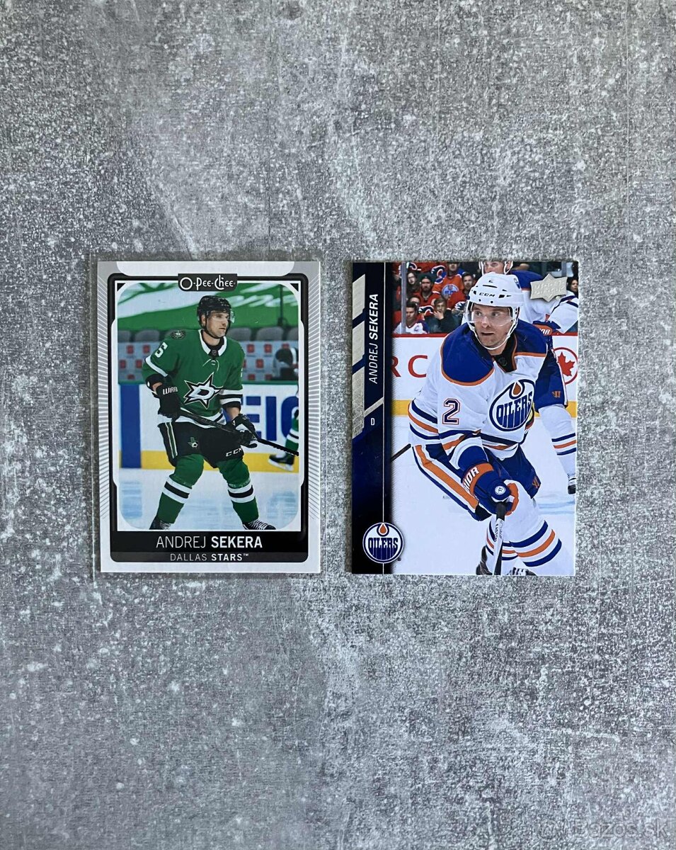 Hokejové kartičky Slováci v NHL 2 - 2