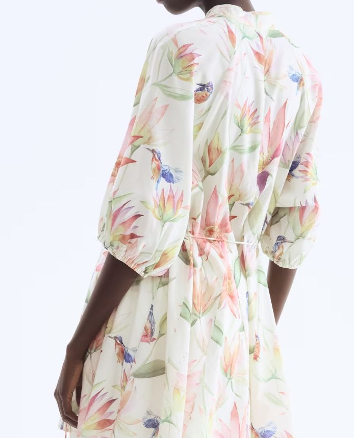 Šaty so zaväzovacím opaskom S - 36 ,PC 29,99 € - 2