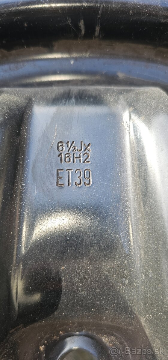 Plechové disky 16" pre opel renault kia Hyundai - 2