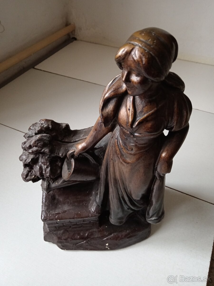 Socha, starožitnosti, keramika, sadrova - 2