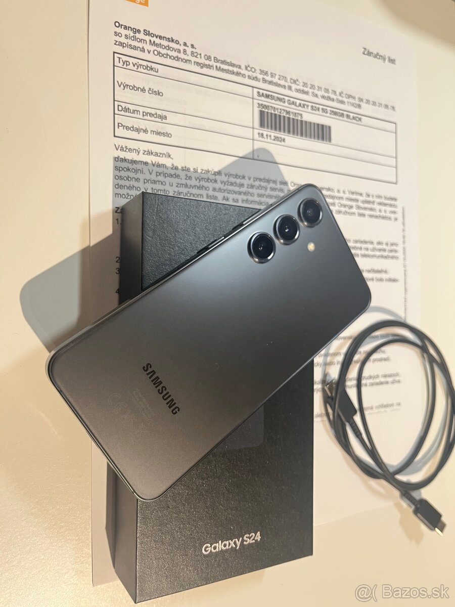 Samsung Galaxy S24 256Gb v záruke - 2