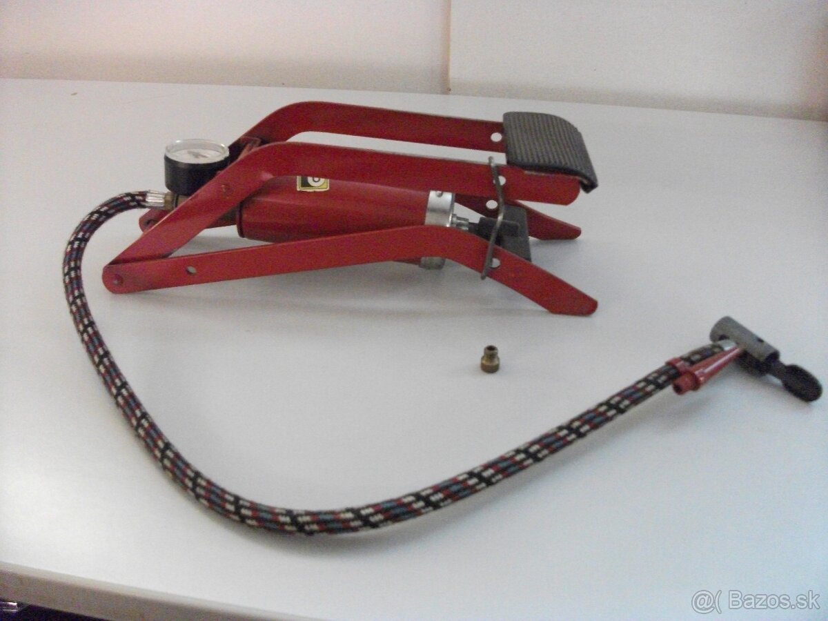 Retro nožná pumpa(hustilka). - 2