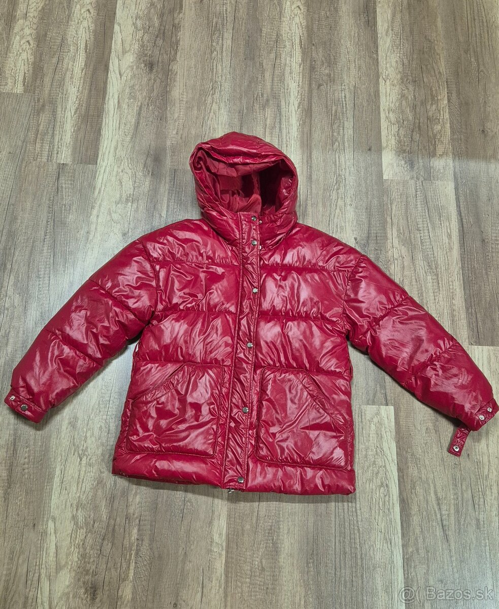 Červená zimná bunda Mohito - 2