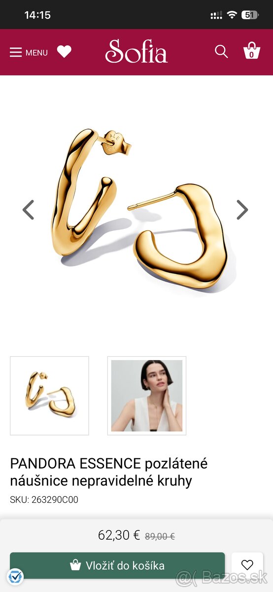 Pandora naušnice - 2