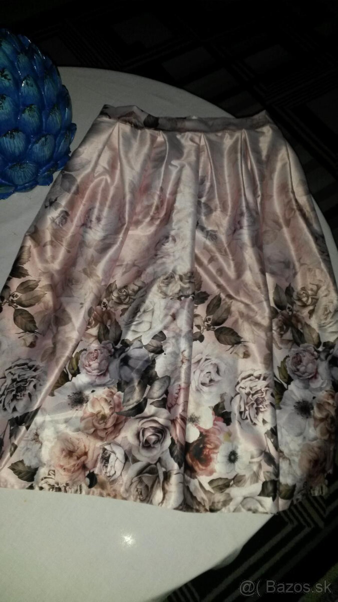 spoločenská sukňa midi M - 2