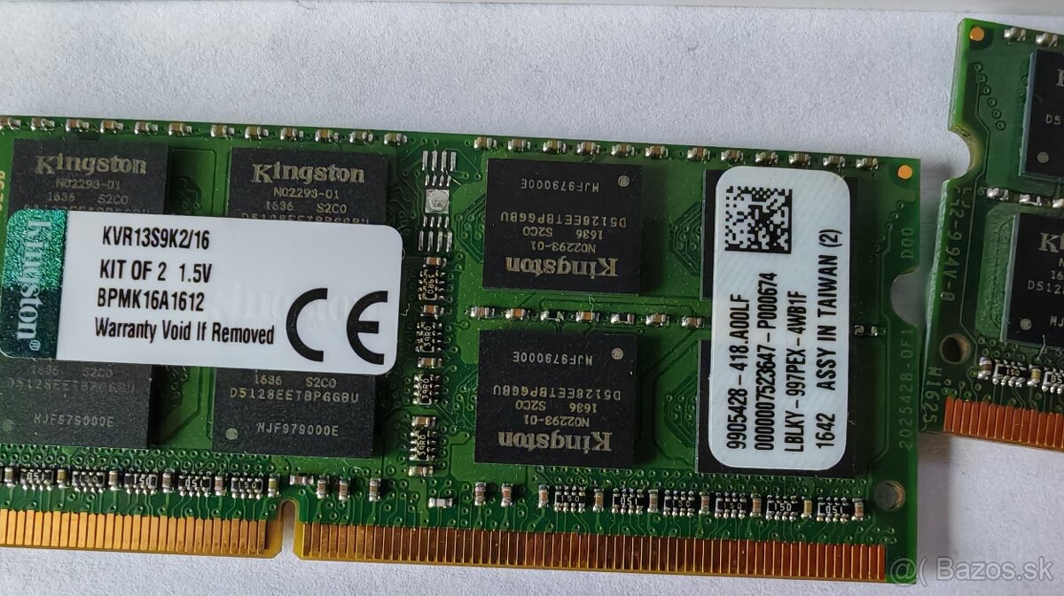 RAM DDR3 SO-DIMM 16GB (2x 8GB) kit - 2