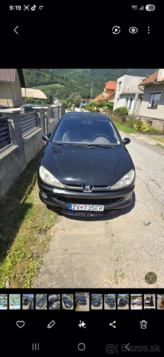 Predam peugeot 206 1.4Hdi 2002 - 2