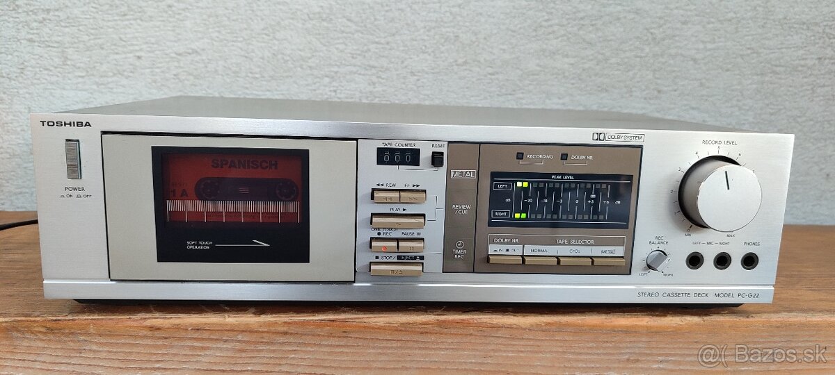 Tape deck Toshiba - 2