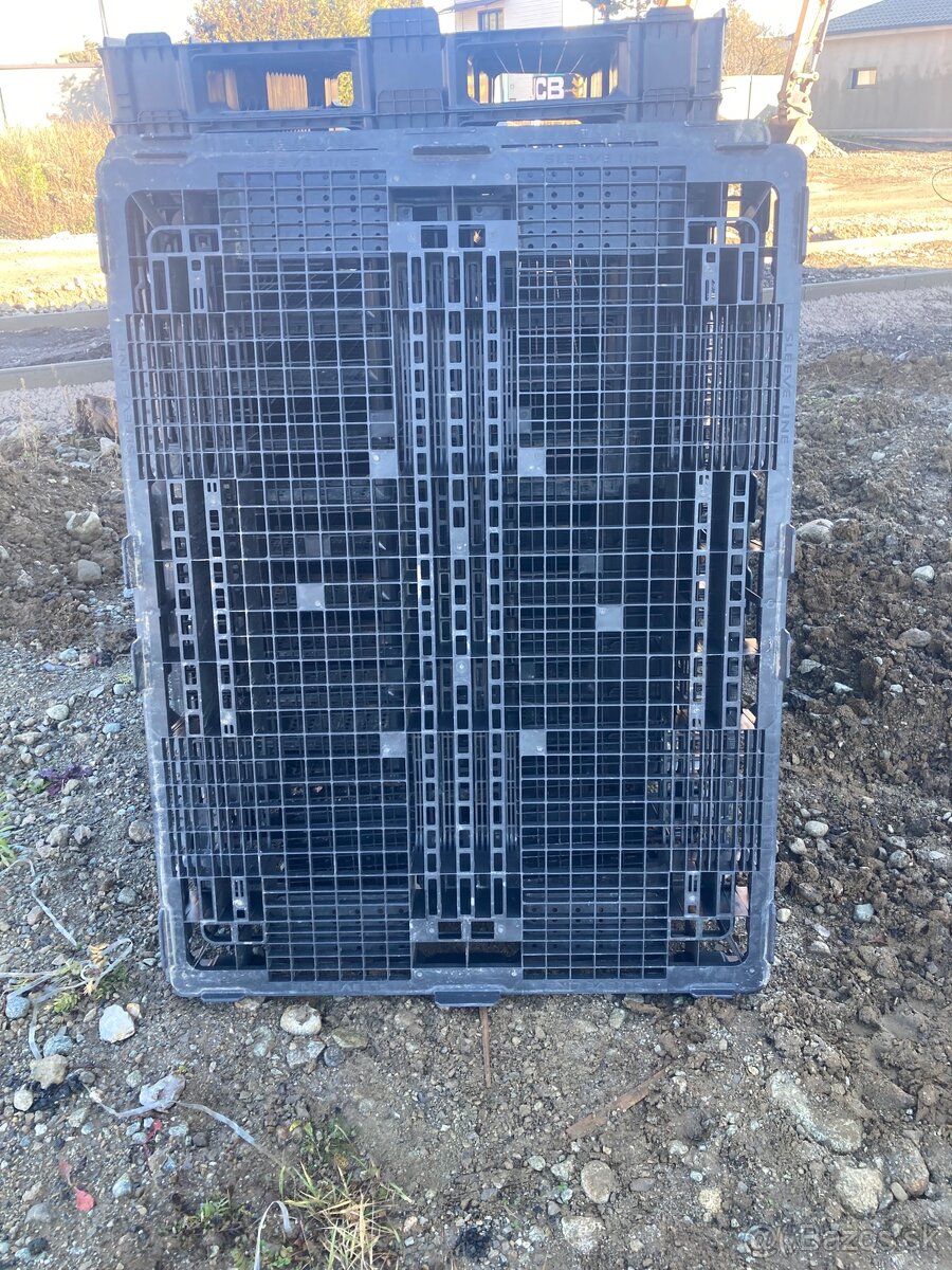 Plastové palety, vsaky, trativod - 2