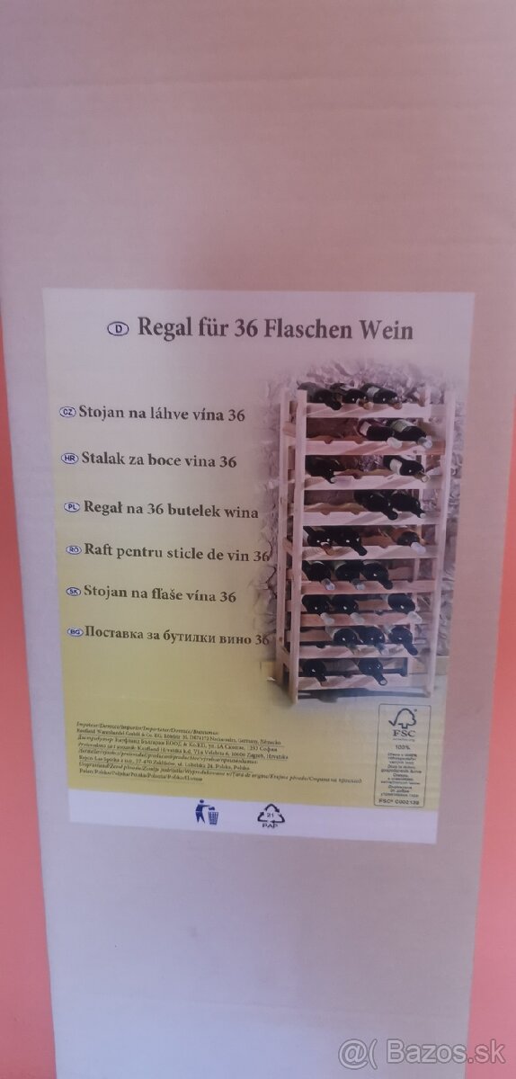 Stojan na 36 fliaš - 2