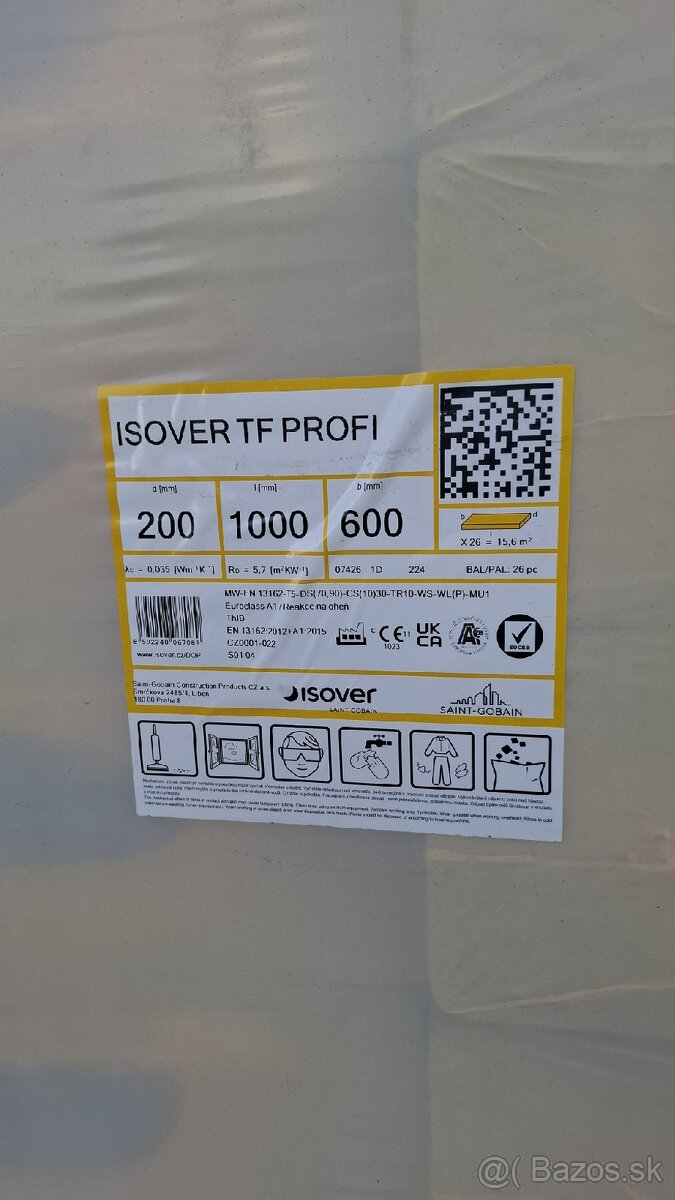 Isover Tf Profi 200 mm 0,6 m² - 2